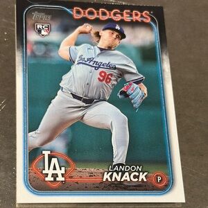 Topps Dodgers Baseball Card